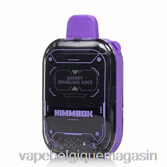 Jus De Vape Vapengin Nimmbox 10000 Jus Pétillant De Cerise Jetable